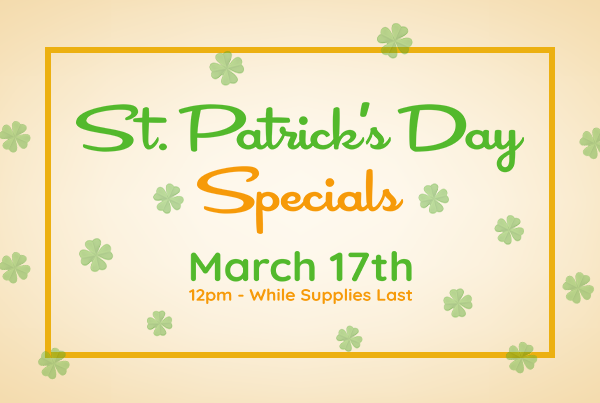 St. Patricks Specials BRIGHT