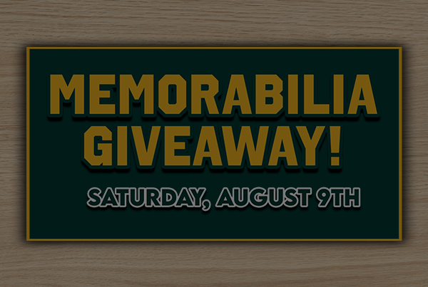 Memorabilia Giveaway