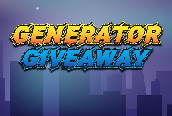 Generator Giveaway BRIGHT