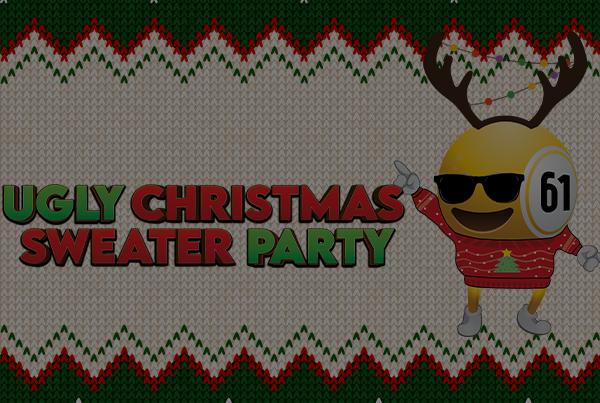 Club Bingo Ugly Christmas Sweater Party